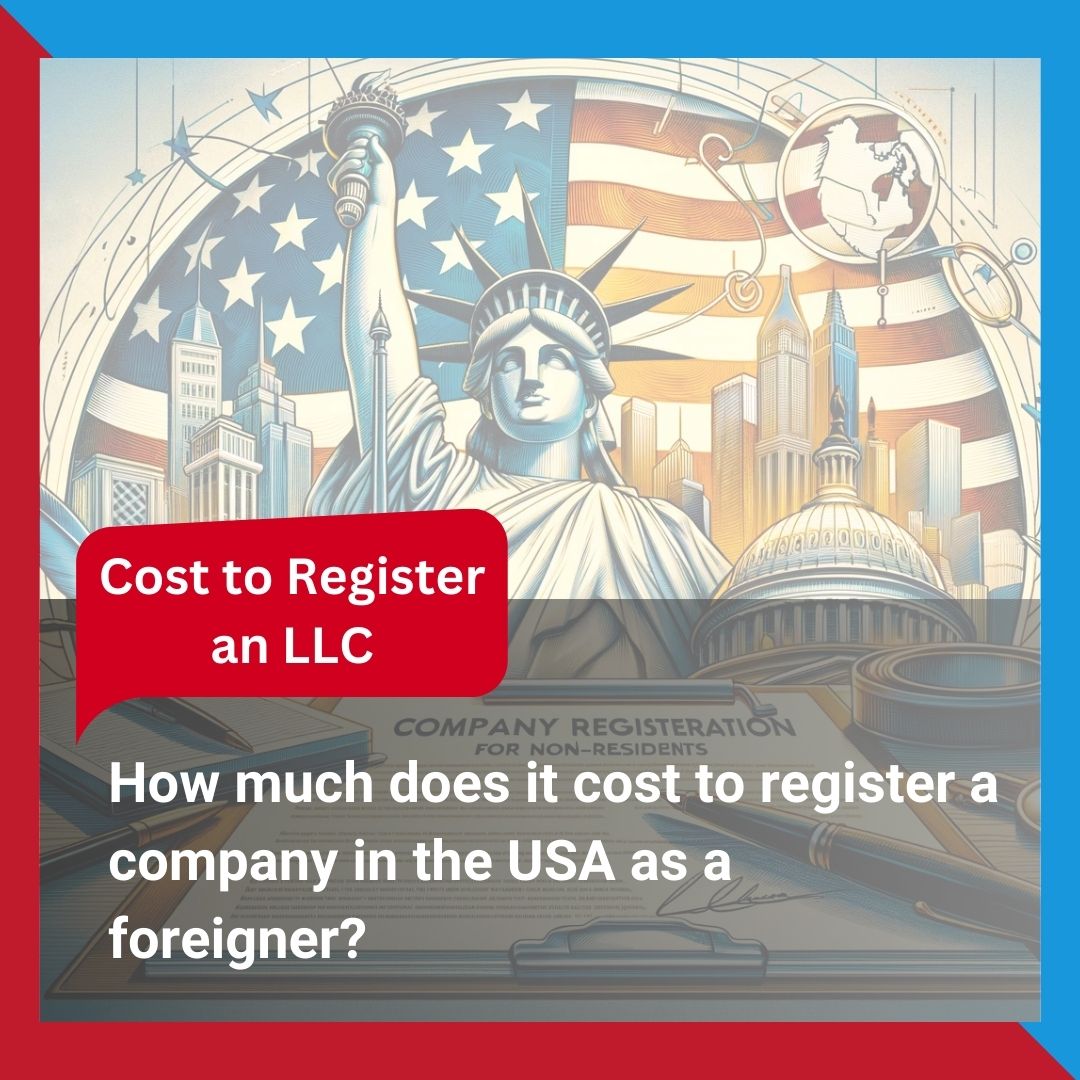 cost to register a company in the USA